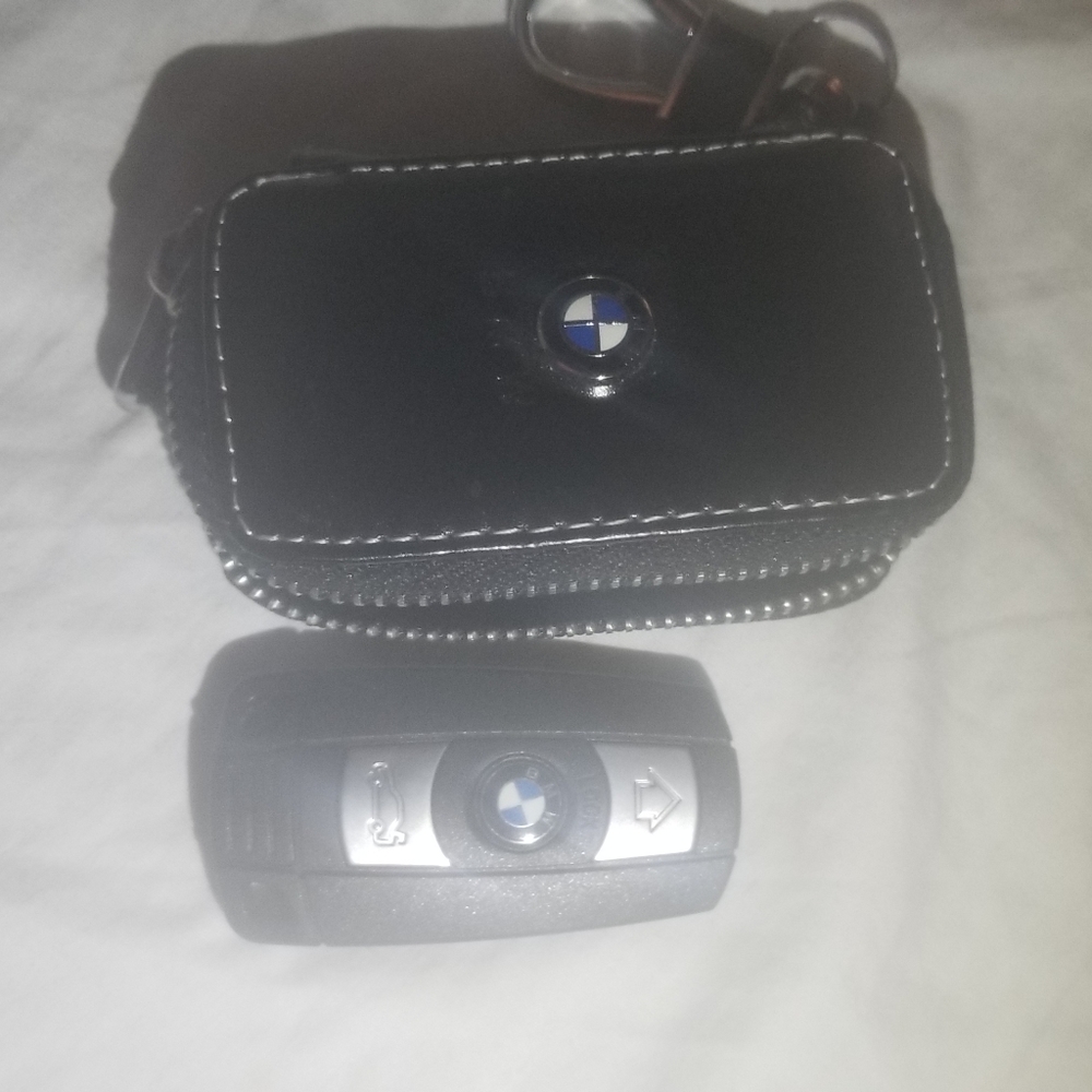 Bmw key fob and case